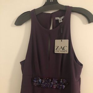 ZAC Zac Posen Dresses - Zac Posen Shadow Purple Gown ZAC Zac Posen Dresses - Zac Posen Shadow Purple Gown